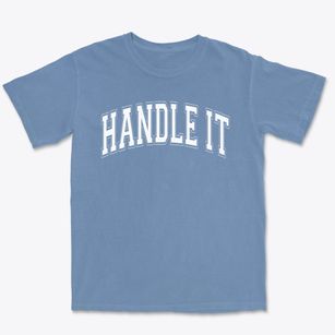 Handle It Prep Academy Varsity Arch Premium Heavyweight T-shirt