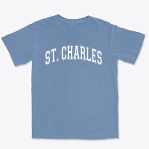 St. Charles Academy Varsity Arch Premium Heavyweight T-shirt