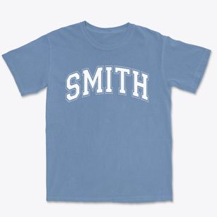 Smith Middle School Varsity Arch Premium Heavyweight T-shirt