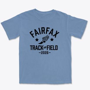Fairfax School Track and Field Premium Heavyweight T-shirt