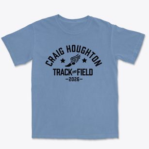 Craig Houghton Elementary School Track and Field Premium Heavyweight T-shirt