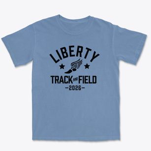 Liberty Elementary Track and Field Premium Heavyweight T-shirt