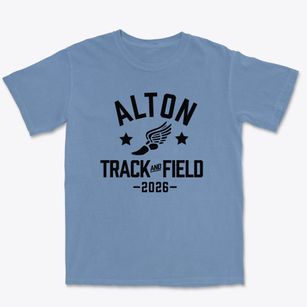 Alton Elementary School Track and Field Premium Heavyweight T-shirt