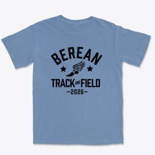 Berean Baptist Academy Track and Field Premium Heavyweight T-shirt