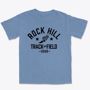 Rock Hill Middle School Track and Field Premium Heavyweight T-shirt