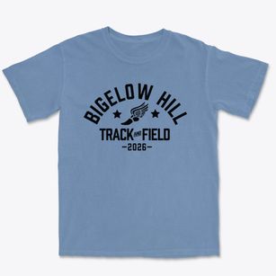 Bigelow Hill Intermediate School Track and Field Premium Heavyweight T-shirt