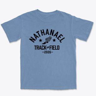 Nathanael Greene Elementary School Track and Field Premium Heavyweight T-shirt