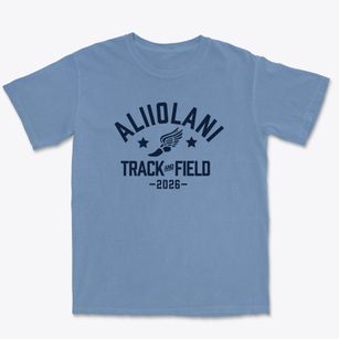 Aliiolani Elementary School Track and Field Premium Heavyweight T-shirt