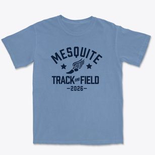 Mesquite Elementary School Track and Field Premium Heavyweight T-shirt
