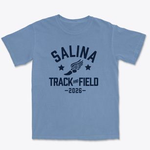 Salina Sda School Track and Field Premium Heavyweight T-shirt