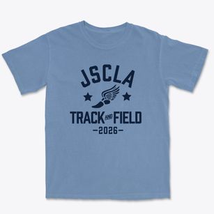 Js Clark Leadership Academy Track and Field Premium Heavyweight T-shirt