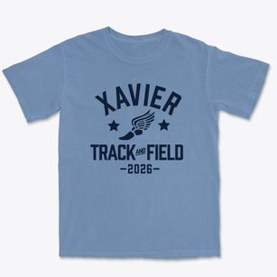 Xavier Prep School Track and Field Premium Heavyweight T-shirt