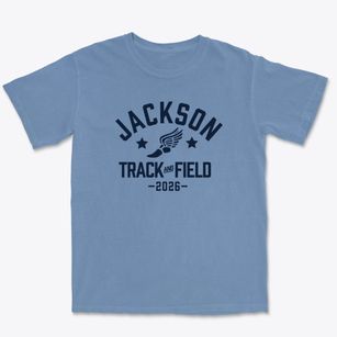 Jackson Area Career Center Track and Field Premium Heavyweight T-shirt