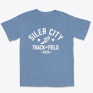Siler City Elementary School Track and Field Premium Heavyweight T-shirt