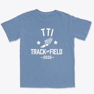 Texas Torah Institute Track and Field Premium Heavyweight T-shirt
