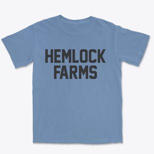 Hemlock Farms Pennsylvania Classic Block Premium Heavyweight T-shirt