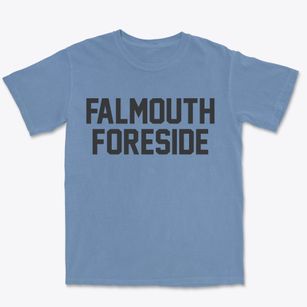 Falmouth Foreside Maine Classic Block Premium Heavyweight T-shirt