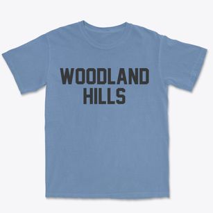 Woodland Hills Nebraska Classic Block Premium Heavyweight T-shirt