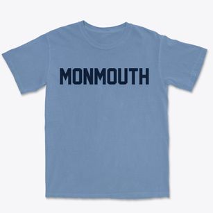 Monmouth Maine Classic Block Premium Heavyweight T-shirt
