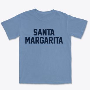 Santa Margarita California Classic Block Premium Heavyweight T-shirt