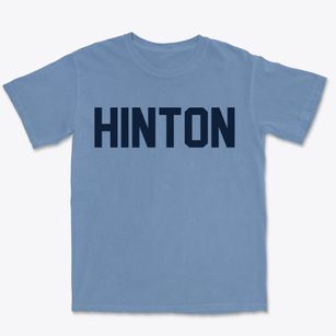 Hinton Iowa Classic Block Premium Heavyweight T-shirt