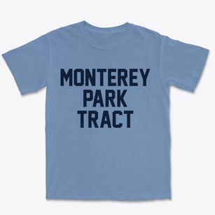 Monterey Park Tract California Classic Block Premium Heavyweight T-shirt