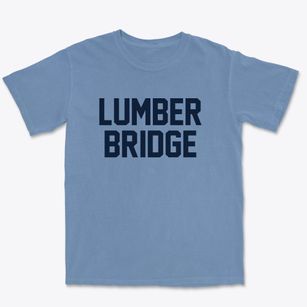 Lumber Bridge North Carolina Classic Block Premium Heavyweight T-shirt