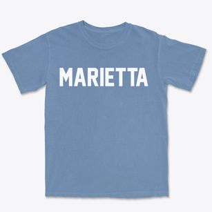 Marietta Pennsylvania Classic Block Premium Heavyweight T-shirt