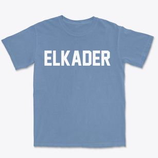 Elkader Iowa Classic Block Premium Heavyweight T-shirt