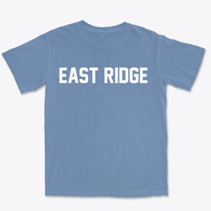 East Ridge Tennessee Classic Block Premium Heavyweight T-shirt