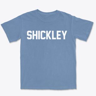 Shickley Nebraska Classic Block Premium Heavyweight T-shirt