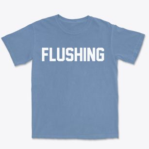 Flushing Michigan Classic Block Premium Heavyweight T-shirt