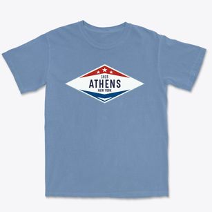 Athens New York Diamond Star Premium Heavyweight T-shirt