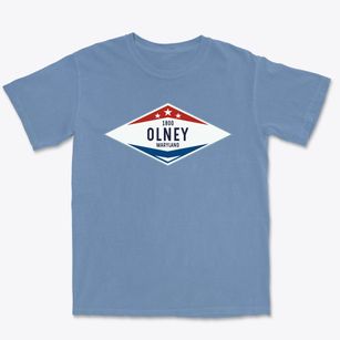 Olney Maryland Diamond Star Premium Heavyweight T-shirt