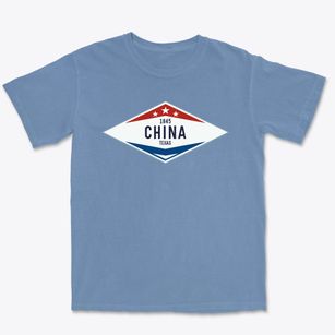 China Texas Diamond Star Premium Heavyweight T-shirt