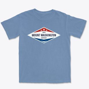 Mount Washington Kentucky Diamond Star Premium Heavyweight T-shirt
