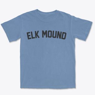 Elk Mound Wisconsin Classic Curve Premium Heavyweight T-shirt