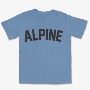 Alpine Wyoming Classic Curve Premium Heavyweight T-shirt