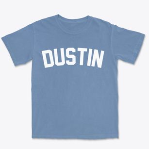 Dustin Oklahoma Classic Curve Premium Heavyweight T-shirt