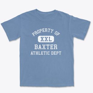 Baxter Iowa Athletic Dept Premium Heavyweight T-shirt