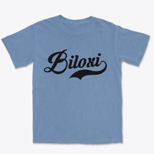 Biloxi Mississippi Vintage Team Premium Heavyweight T-shirt