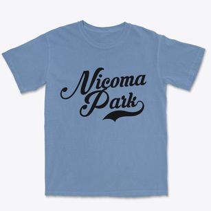 Nicoma Park Oklahoma Vintage Team Premium Heavyweight T-shirt