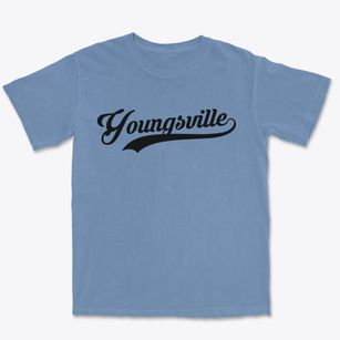 Youngsville Louisiana Vintage Team Premium Heavyweight T-shirt
