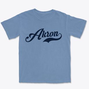 Akron Pennsylvania Vintage Team Premium Heavyweight T-shirt