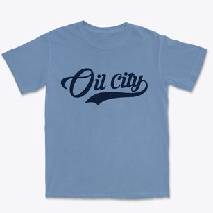 Oil City Louisiana Vintage Team Premium Heavyweight T-shirt