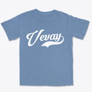 Vevay Indiana Vintage Team Premium Heavyweight T-shirt