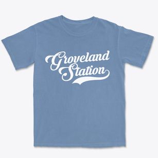 Groveland Station New York Vintage Team Premium Heavyweight T-shirt