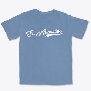 St. Augustine Illinois Vintage Team Premium Heavyweight T-shirt