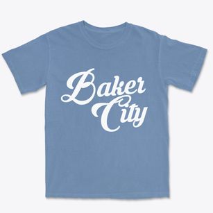 Baker City Oregon Vintage Team Premium Heavyweight T-shirt