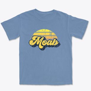 Moab Utah Sublime Sunset Premium Heavyweight T-shirt